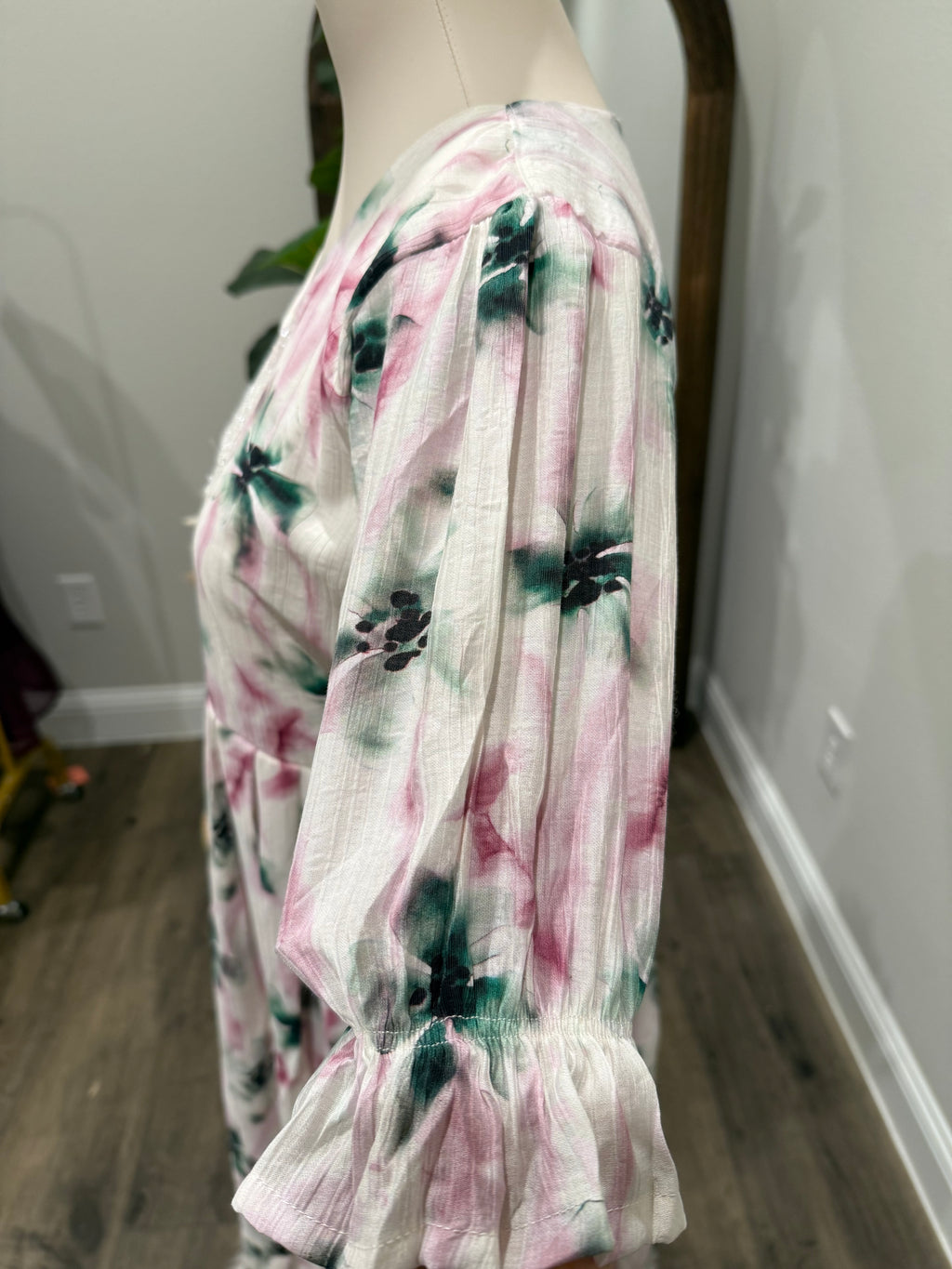 Floral Printed Midi Dress