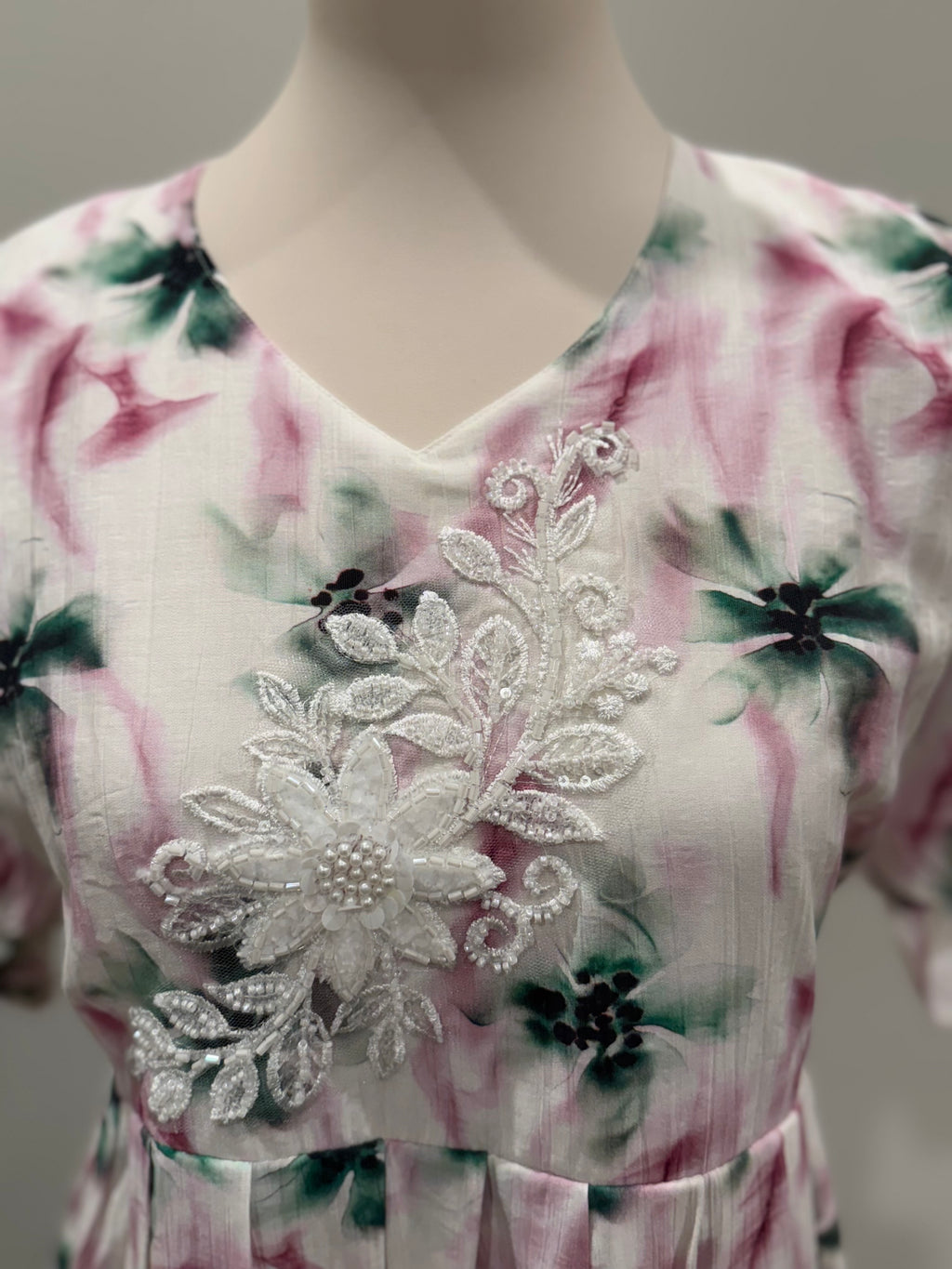 Floral Printed Midi Dress