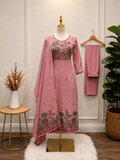 Cotton Jamdani 3-Piece Suit Set