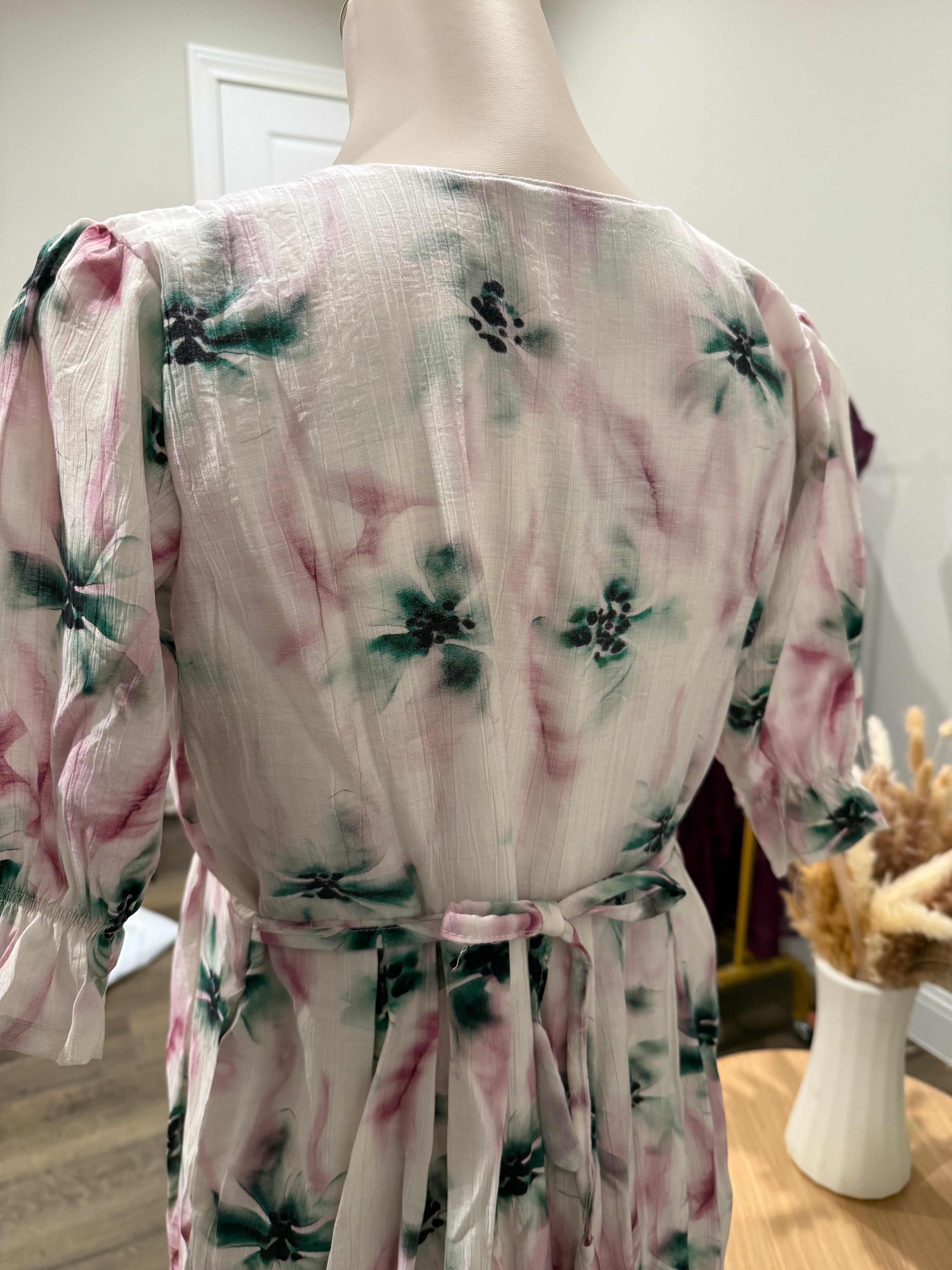 Floral Printed Midi Dress